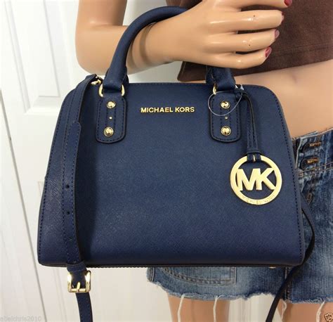 sac michael kors bleu clair|michael kors purses blue.